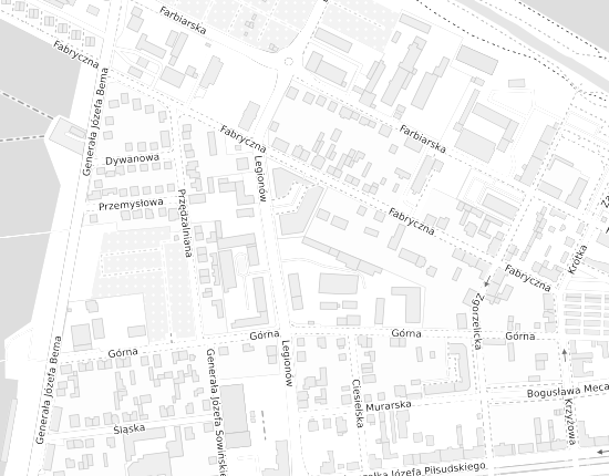 Mapa z adresem organizacji