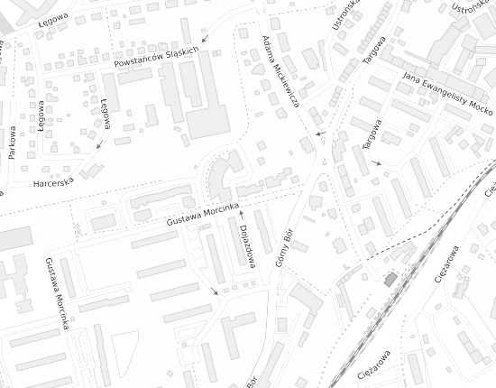 Mapa z adresem organizacji