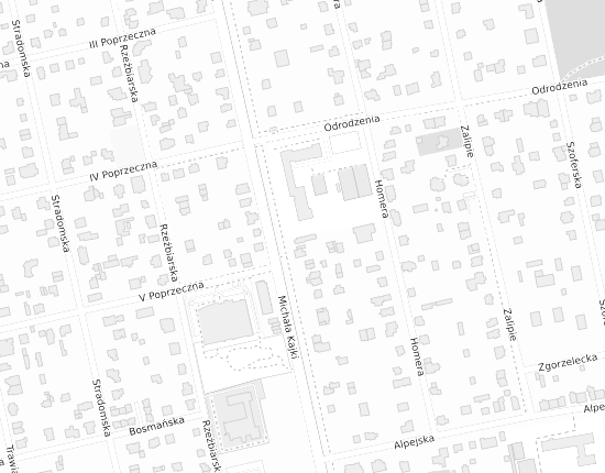 Mapa z adresem organizacji