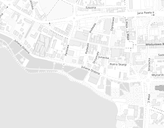 Mapa z adresem organizacji