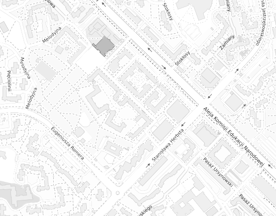 Mapa z adresem organizacji