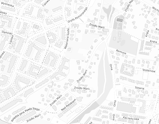 Mapa z adresem organizacji