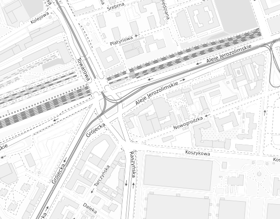 Mapa z adresem organizacji
