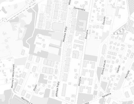 Mapa z adresem organizacji