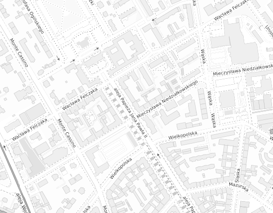 Mapa z adresem organizacji