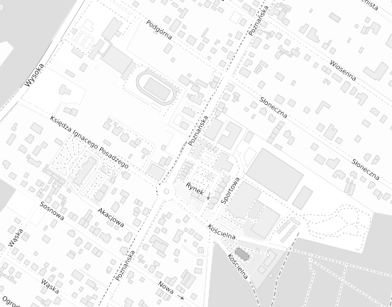 Mapa z adresem organizacji