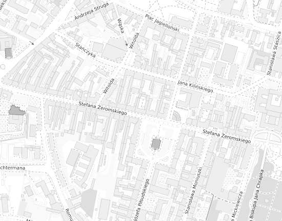 Mapa z adresem organizacji