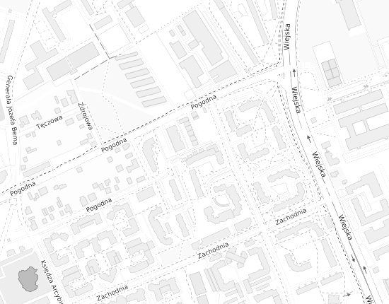 Mapa z adresem organizacji