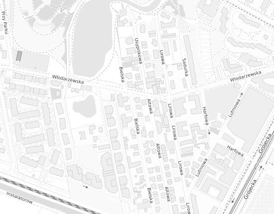 Mapa z adresem organizacji