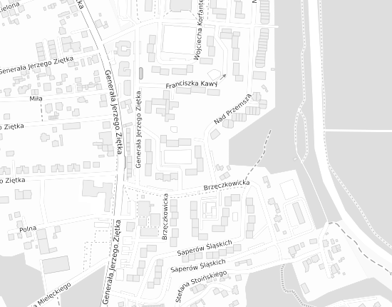 Mapa z adresem organizacji