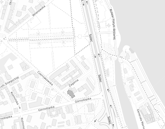 Mapa z adresem organizacji