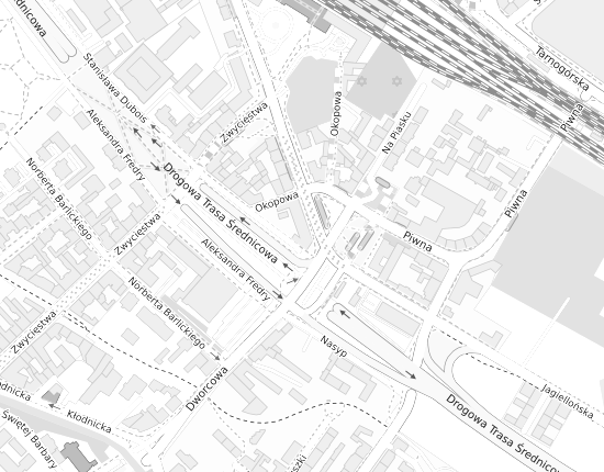 Mapa z adresem organizacji