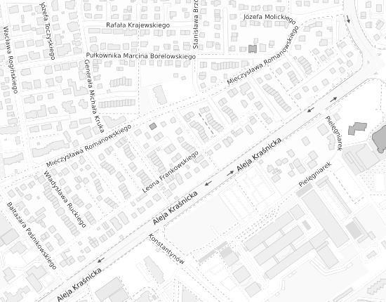 Mapa z adresem organizacji