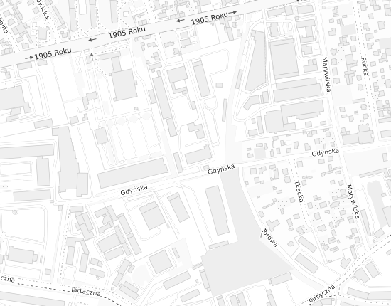 Mapa z adresem organizacji