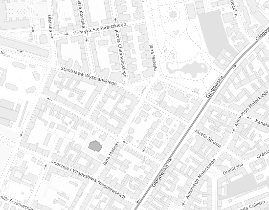 Mapa z adresem organizacji