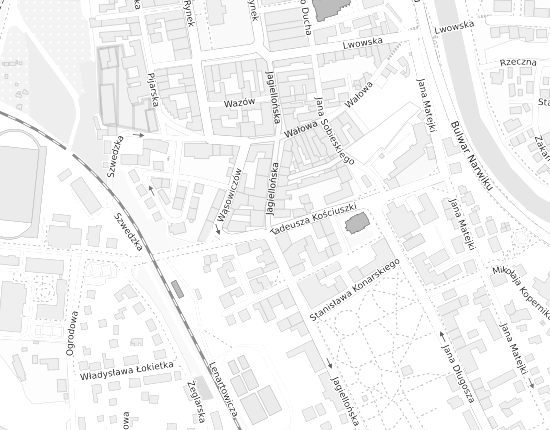 Mapa z adresem organizacji