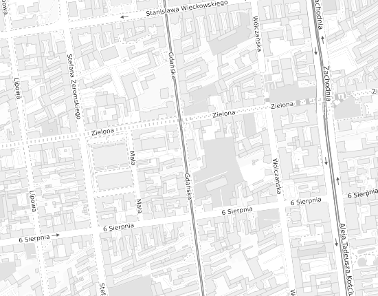 Mapa z adresem organizacji