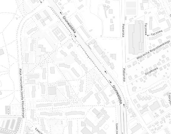Mapa z adresem organizacji