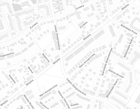 Mapa z adresem organizacji