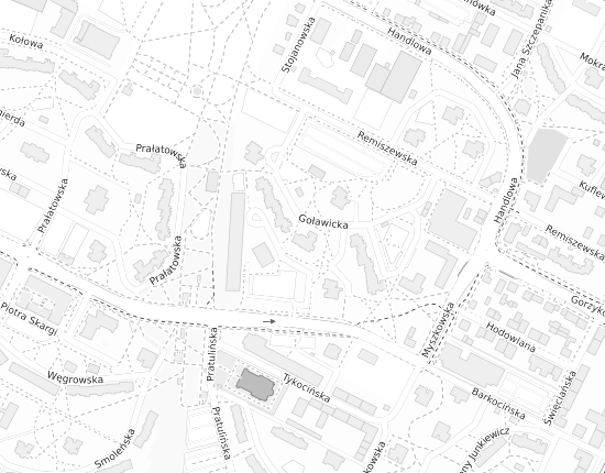 Mapa z adresem organizacji
