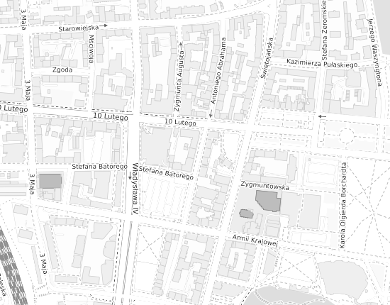 Mapa z adresem organizacji