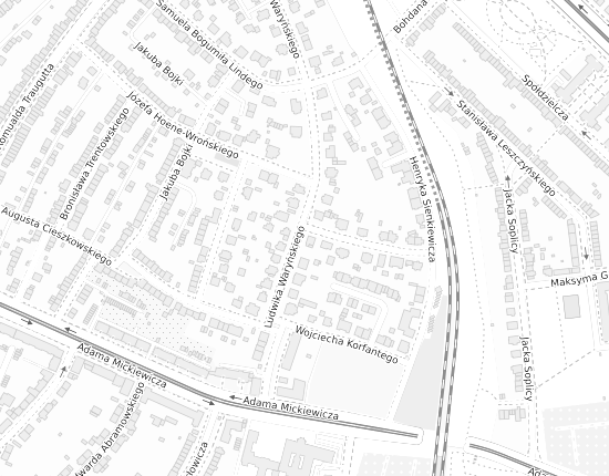Mapa z adresem organizacji