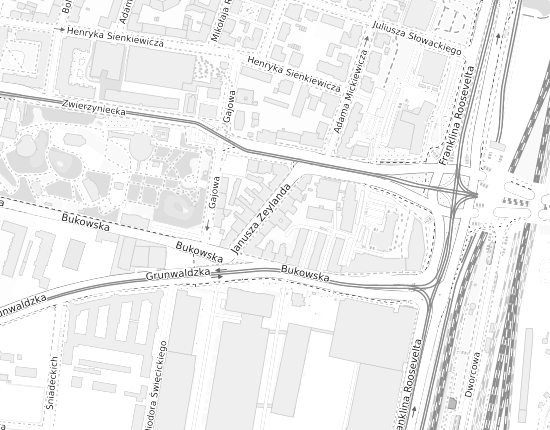 Mapa z adresem organizacji