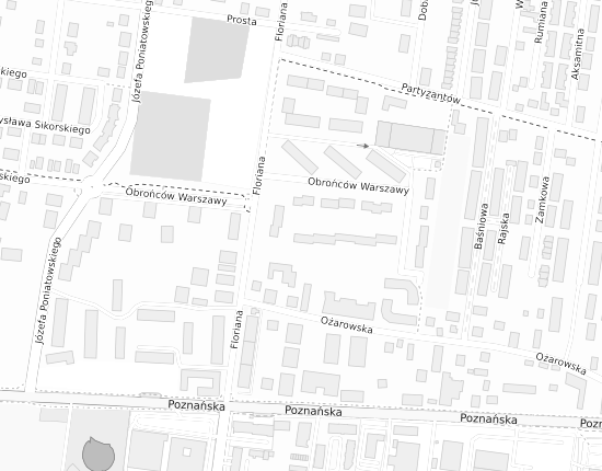 Mapa z adresem organizacji