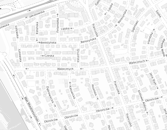 Mapa z adresem organizacji