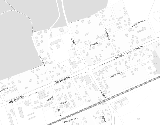 Mapa z adresem organizacji