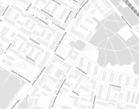 Mapa z adresem organizacji