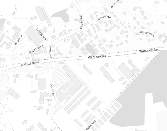 Mapa z adresem organizacji