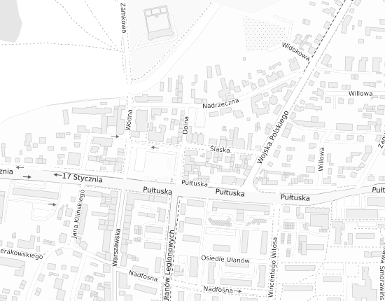 Mapa z adresem organizacji