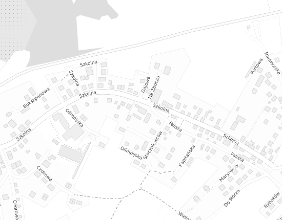 Mapa z adresem organizacji