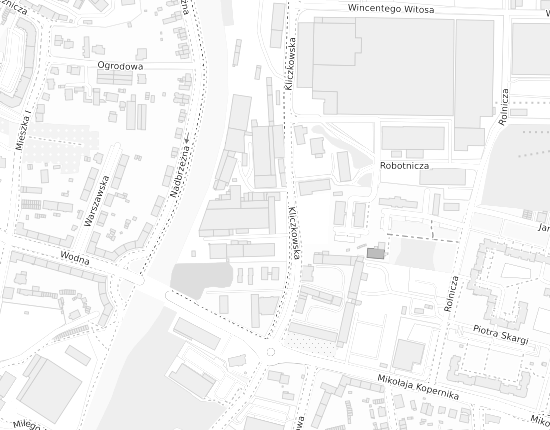 Mapa z adresem organizacji