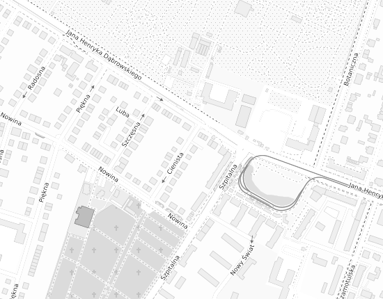 Mapa z adresem organizacji