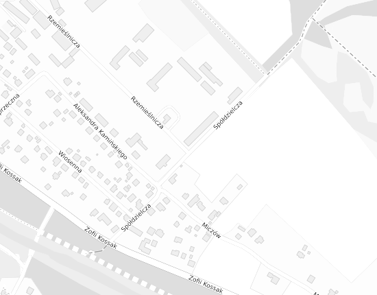 Mapa z adresem organizacji