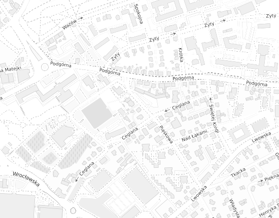 Mapa z adresem organizacji