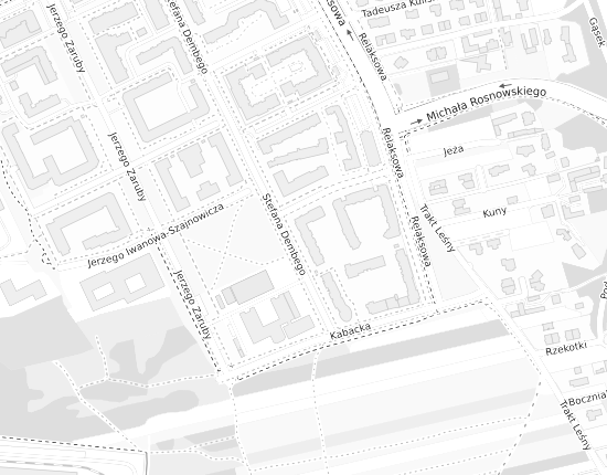 Mapa z adresem organizacji