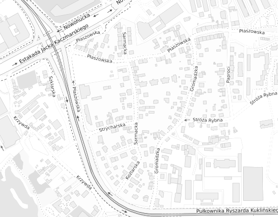 Mapa z adresem organizacji