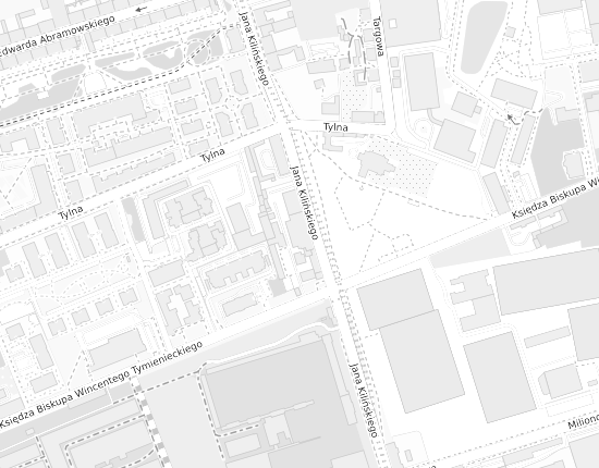 Mapa z adresem organizacji