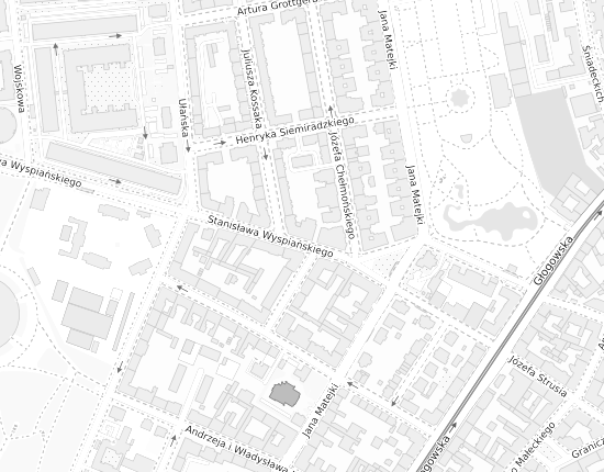 Mapa z adresem organizacji