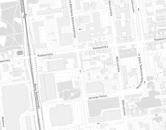 Mapa z adresem organizacji