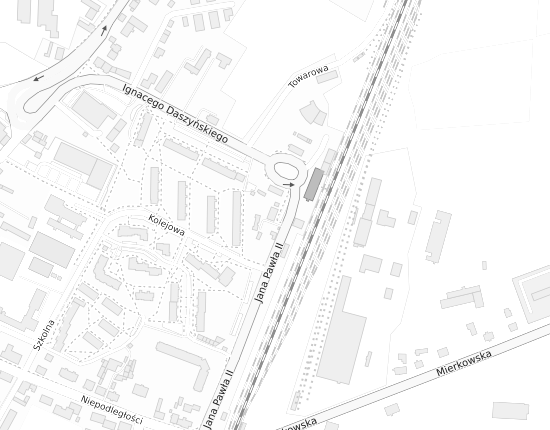 Mapa z adresem organizacji