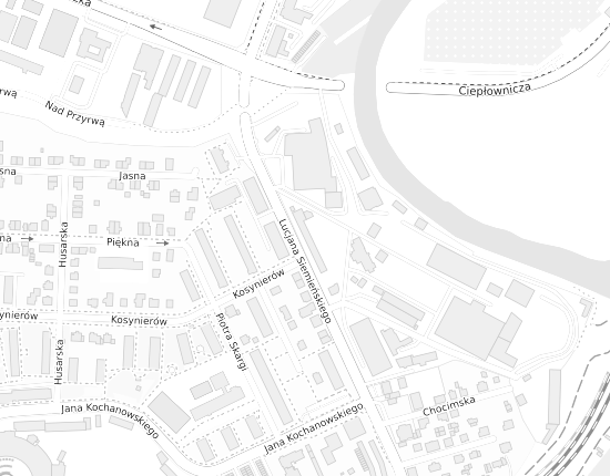 Mapa z adresem organizacji