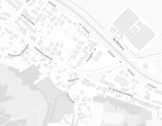 Mapa z adresem organizacji