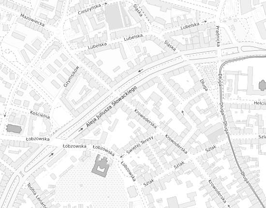 Mapa z adresem organizacji
