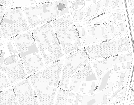 Mapa z adresem organizacji
