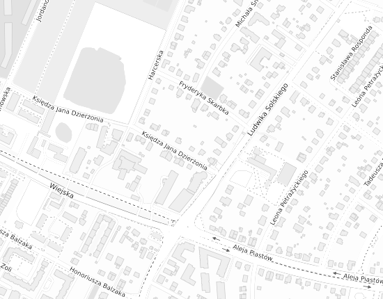 Mapa z adresem organizacji
