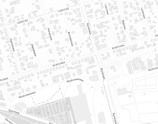Mapa z adresem organizacji